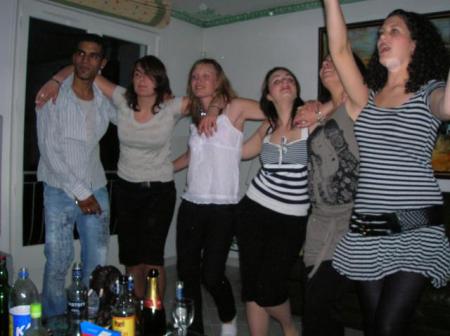 soirée chez mon bb!